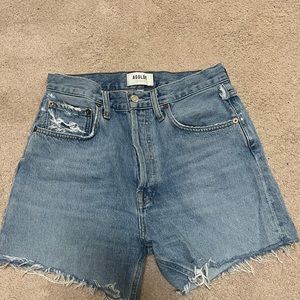 Agolde Riley Denim Shorts